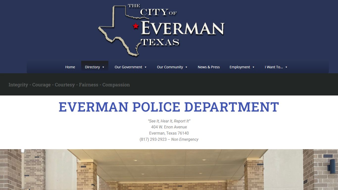 Police Department – Everman